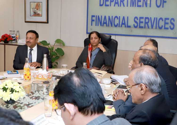 FM Nirmala Sithraman meets PSU bank chiefs