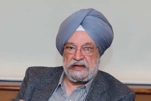 Minister of state for housing, urban affairs and civil aviation Hardeep Singh Puri.