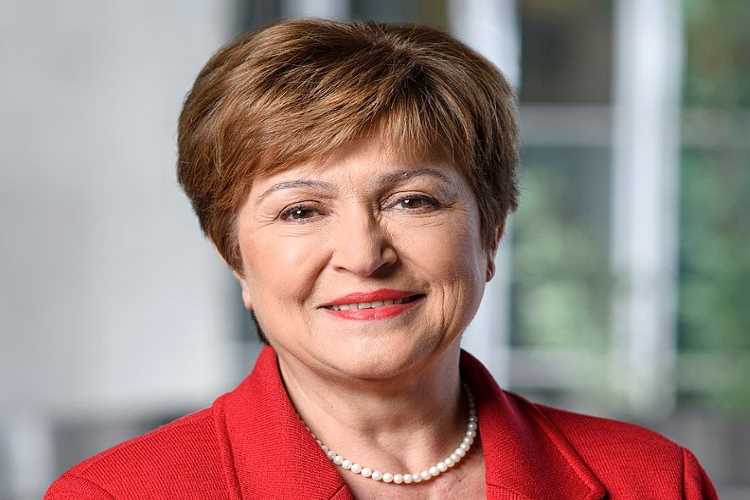 IMF managing director Kristalina Georgieva.