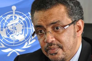 World Health Organization Director-General Tedros Adhanom Ghebreyesus