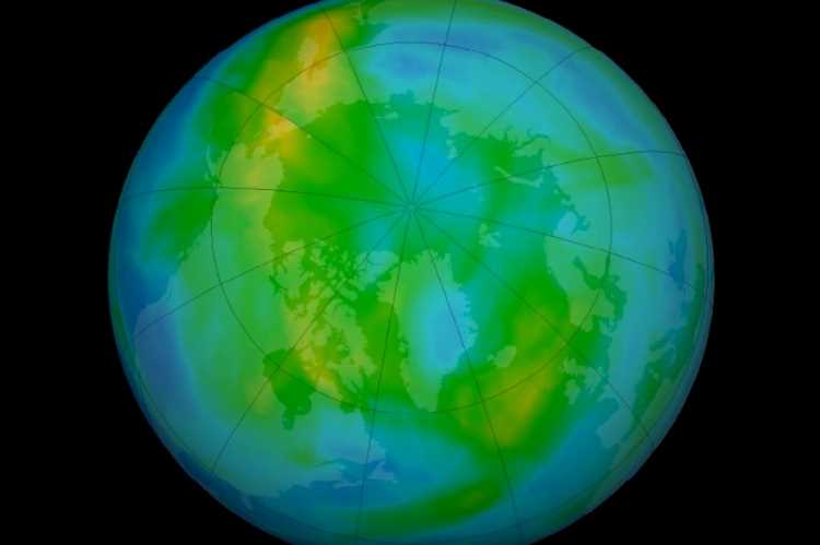 Arctic ozone layer