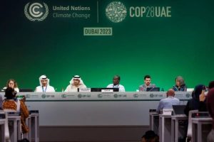 COP28 announcing the setting up of the Loss and Damage Fund