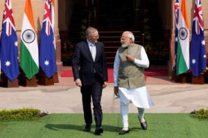 India-Australia defence partnership.